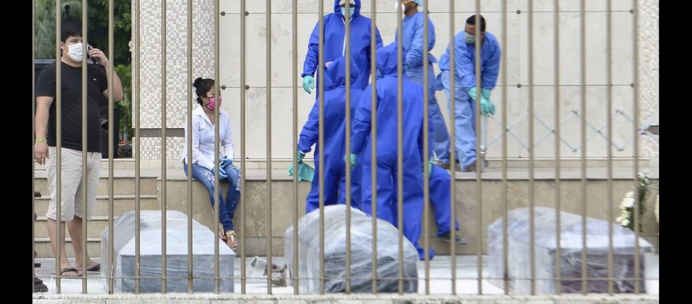 Ισημερινός: 17 νέοι θάνατοι από κορωνοϊό - Έφτασαν τους 900 οι νεκροί